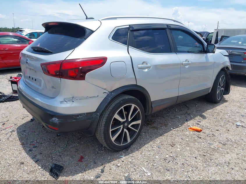 2017 Nissan Rogue VIN JN1BJ1CP4HW017416 IAAI salvage auction — SIDE, Salvage (Texas), sold $725 on 2026-07-30 (photo 4)