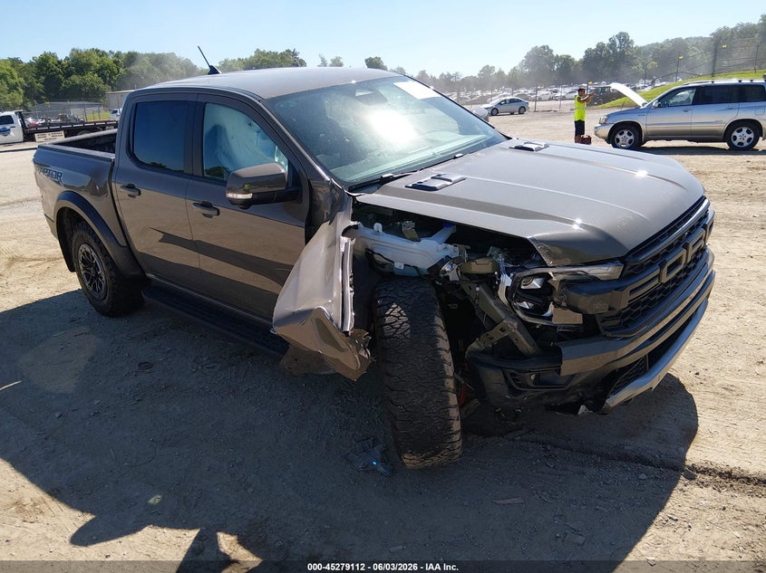 2025 Ford Ranger VIN 1FTER4LR0SLE37222 IAAI salvage auction — RIGHT FRONT, Salvage Title, sold $27,250 on 2026-07-27 (photo 1)