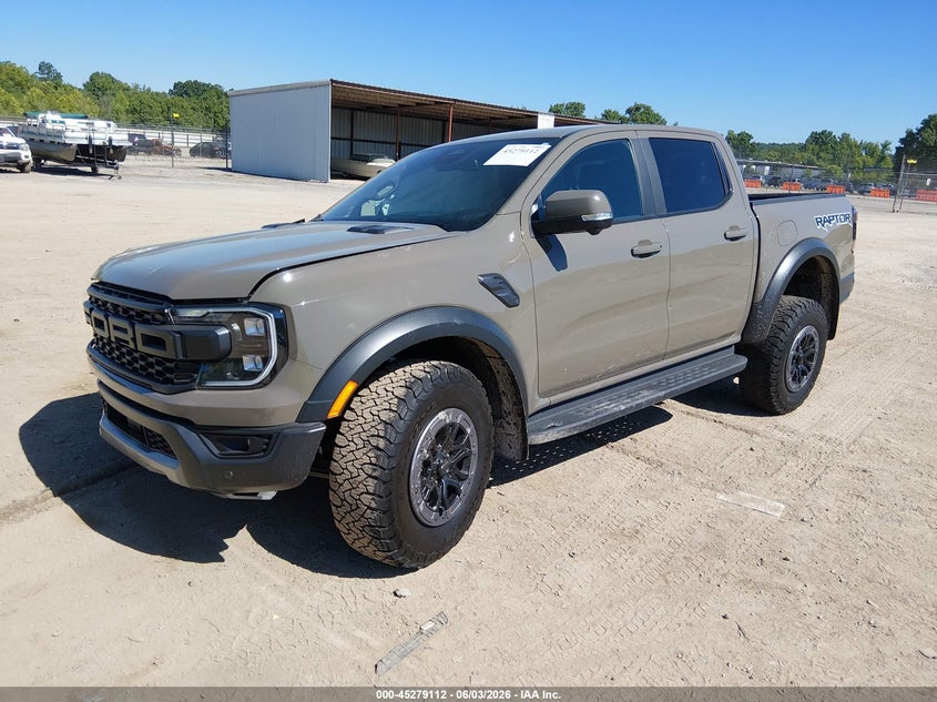 2025 Ford Ranger VIN 1FTER4LR0SLE37222 IAAI salvage auction — RIGHT FRONT, Salvage Title, sold $27,250 on 2026-07-27 (photo 2)