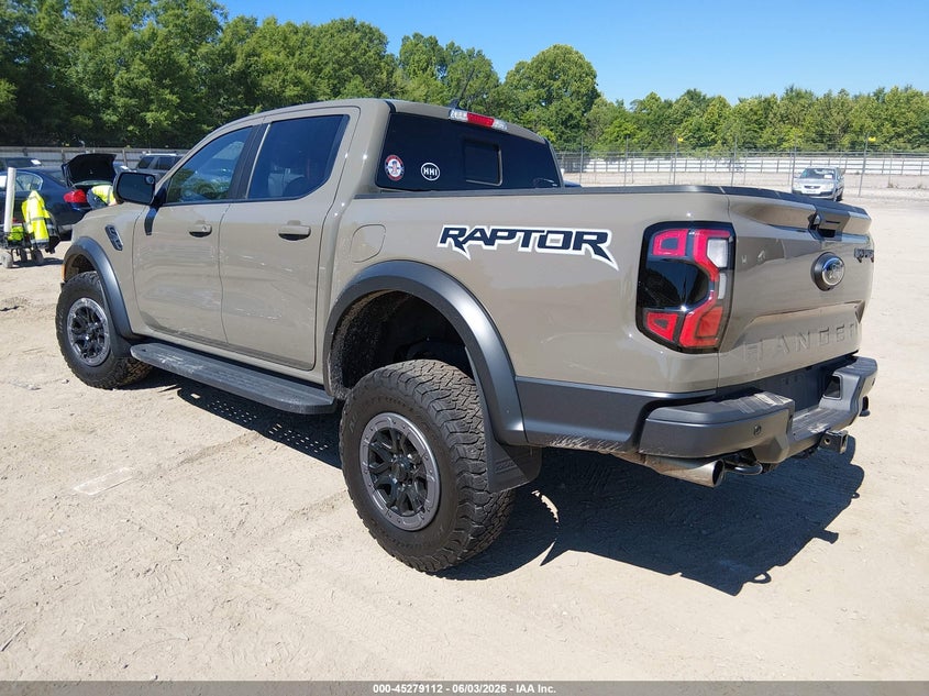 2025 Ford Ranger VIN 1FTER4LR0SLE37222 IAAI salvage auction — RIGHT FRONT, Salvage Title, sold $27,250 on 2026-07-27 (photo 3)