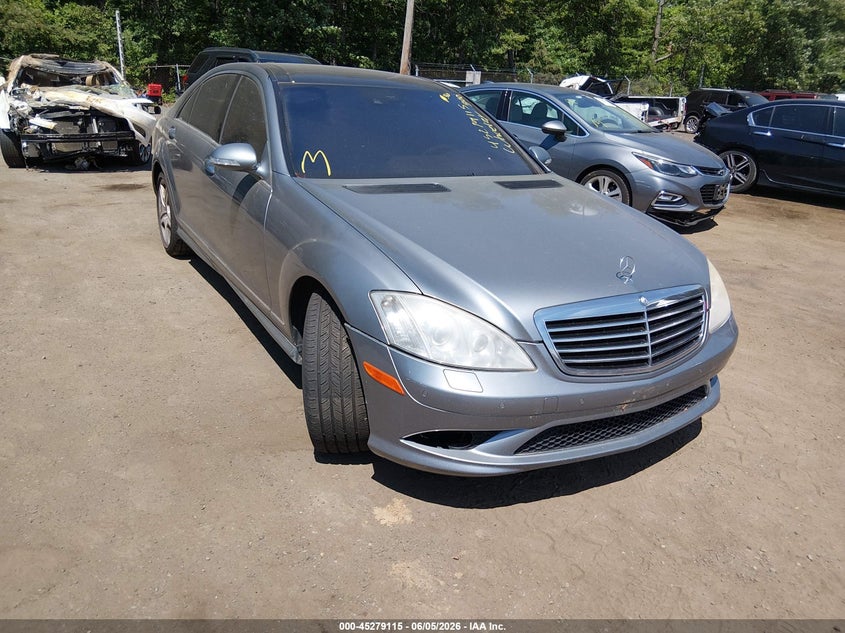 2009 Mercedes-benz S class VIN WDDNG86X39A255324 IAAI salvage auction — NORMAL WEAR, Clear (Maryland), sold $1,550 on 2026-07-22 (photo 1)