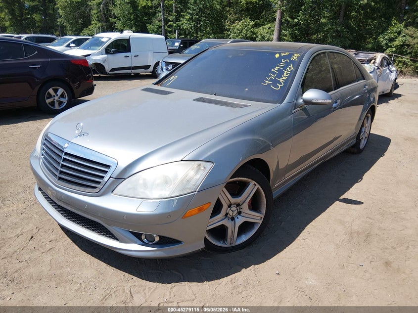 2009 Mercedes-benz S class VIN WDDNG86X39A255324 IAAI salvage auction — NORMAL WEAR, Clear (Maryland), sold $1,550 on 2026-07-22 (photo 2)