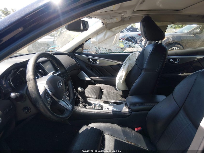 2019 Infiniti Q50 VIN JN1EV7AP1KM541830 IAAI salvage auction — FRONT END, Salvage (New Jersey), sold $3,950 on 2026-10-02 (photo 5)