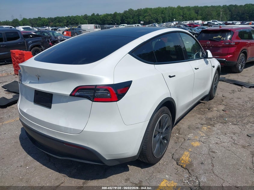 2021 Tesla Model y VIN 5YJYGDEDXMF103015 IAAI salvage auction — LEFT FRONT, Salvage (Georgia), sold $8,450 on 2026-07-30 (photo 4)