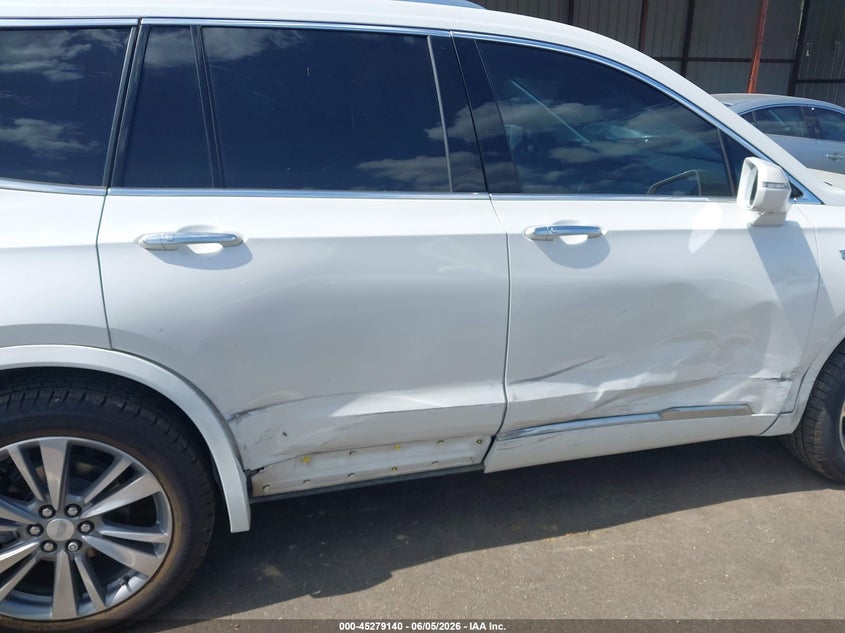 2020 Cadillac Xt6 VIN 1GYKPCRS3LZ181874 IAAI salvage auction — RIGHT SIDE, Salvage (Mississippi), sold $6,600 on 2026-07-23 (photo 6)