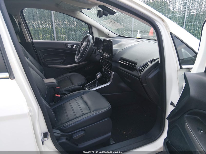 2019 Ford Ecosport VIN MAJ6S3KL4KC290036 IAAI salvage auction — HAIL, Salvage Title, sold $3,550 on 2026-07-24 (photo 5)