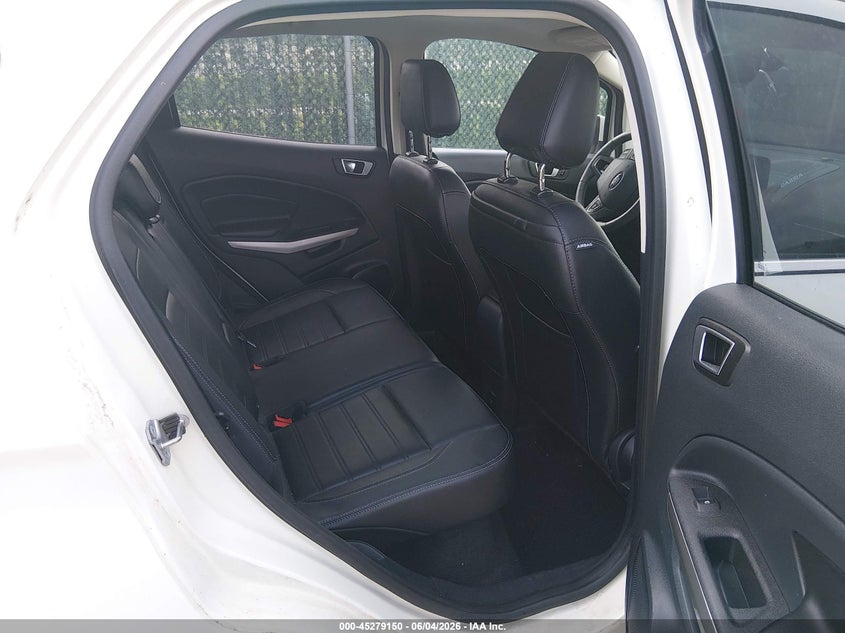 2019 Ford Ecosport VIN MAJ6S3KL4KC290036 IAAI salvage auction — HAIL, Salvage Title, sold $3,550 on 2026-07-24 (photo 8)