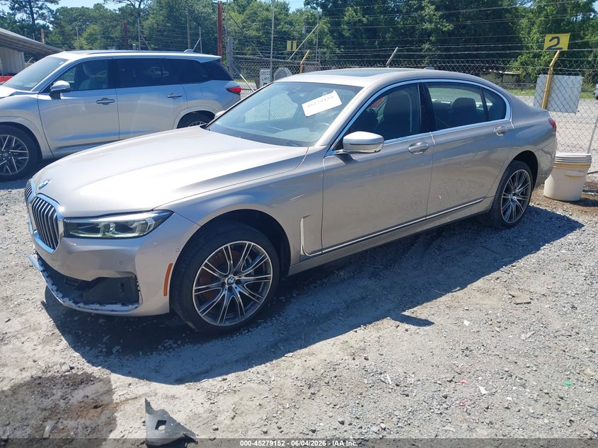 2021 BMW 7er VIN WBA7T4C02MCG36447 IAAI salvage auction — FRONT END, Salvage (South Carolina), sold $19,350 on 2026-08-18 (photo 2)