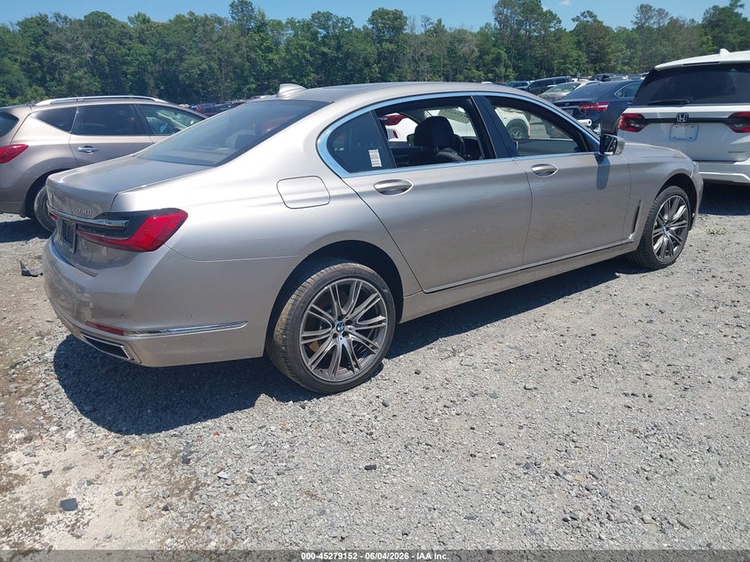 2021 BMW 7er VIN WBA7T4C02MCG36447 IAAI salvage auction — FRONT END, Salvage (South Carolina), sold $19,350 on 2026-08-18 (photo 4)