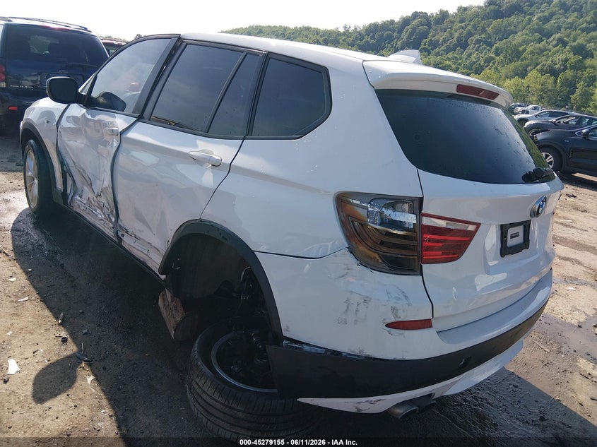 2014 BMW X3 VIN 5UXWX9C58E0D41902 IAAI salvage auction — LEFT SIDE, Salvage (West Virginia), sold $300 on 2026-07-16 (photo 3)