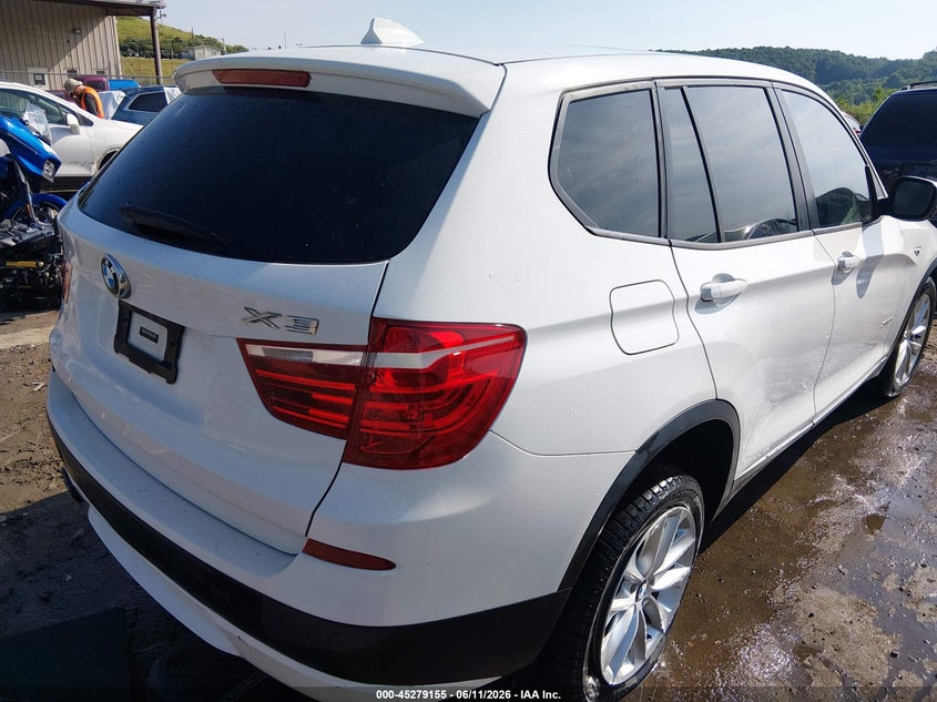 2014 BMW X3 VIN 5UXWX9C58E0D41902 IAAI salvage auction — LEFT SIDE, Salvage (West Virginia), sold $300 on 2026-07-16 (photo 4)