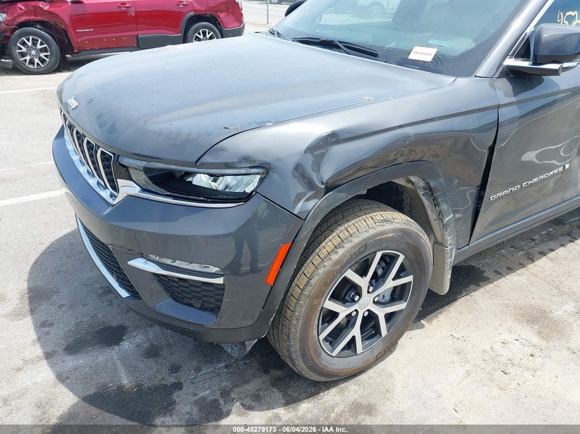 2025 Jeep Grand cherokee VIN 1C4RJHBG0SC309031 IAAI salvage auction — LEFT FRONT, Salvage Title, sold $16,800 on 2026-07-31 (photo 6)
