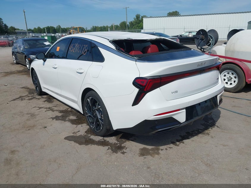 2026 Kia K5 VIN KNAG64J76T5423279 IAAI salvage auction — ROOF, Salvage Title, sold $6,050 on 2026-07-24 (photo 3)