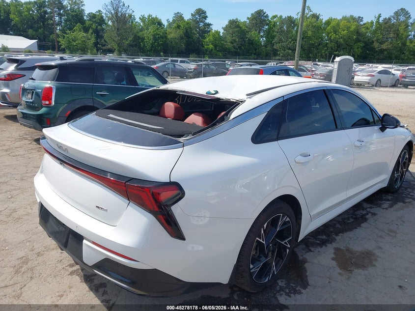 2026 Kia K5 VIN KNAG64J76T5423279 IAAI salvage auction — ROOF, Salvage Title, sold $6,050 on 2026-07-24 (photo 6)