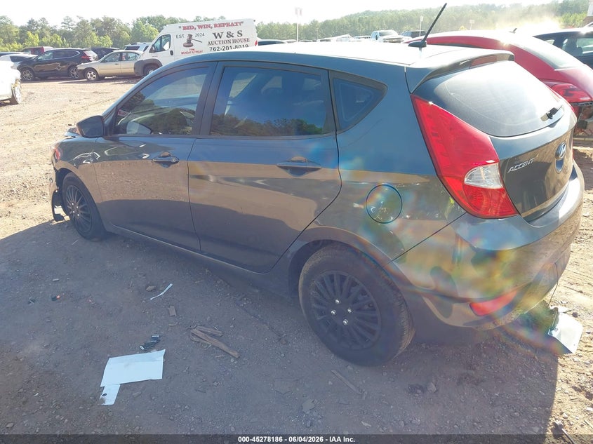 2012 Hyundai Accent VIN KMHCT5AE7CU046445 IAAI salvage auction — FRONT END, Salvage Title, sold $400 on 2026-07-08 (photo 3)