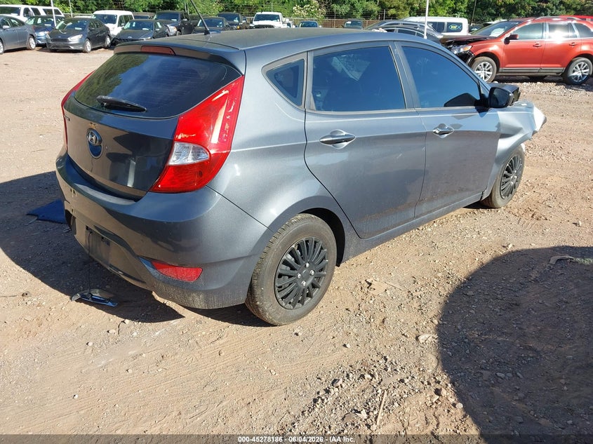 2012 Hyundai Accent VIN KMHCT5AE7CU046445 IAAI salvage auction — FRONT END, Salvage Title, sold $400 on 2026-07-08 (photo 4)