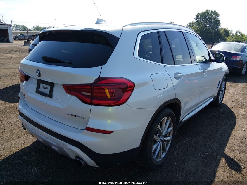 2019 BMW X3 VIN 5UXTR7C53KLF25737 IAAI salvage auction — FRONT END, Salvage Title, sold $8,500 on 2026-07-08 (photo 4)