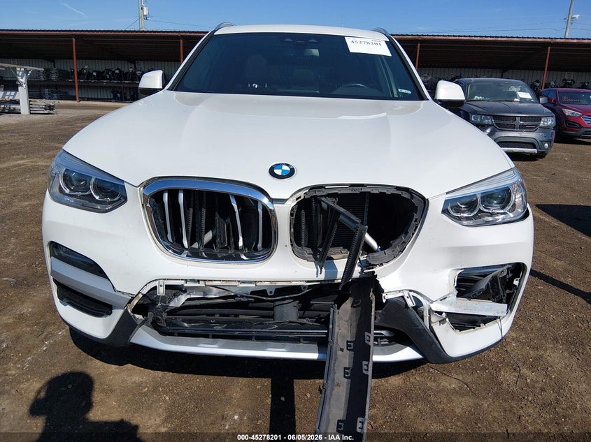 2019 BMW X3 VIN 5UXTR7C53KLF25737 IAAI salvage auction — FRONT END, Salvage Title, sold $8,500 on 2026-07-08 (photo 6)