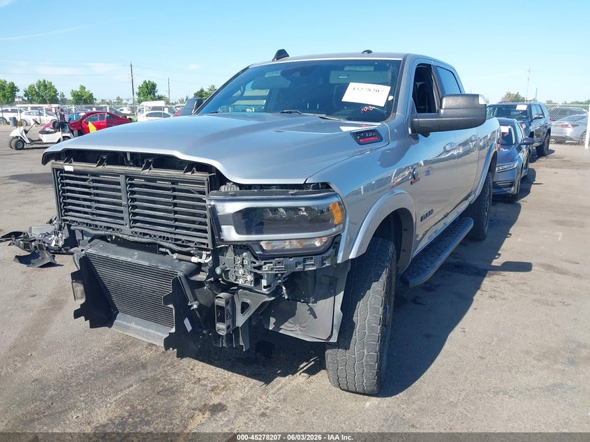 2021 Ram 2500 VIN 3C6UR5FL7MG579745 IAAI salvage auction — FRONT END, Salvage Title, sold $13,500 on 2026-07-29 (photo 2)
