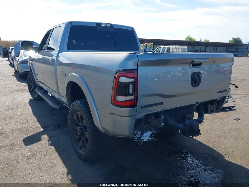 2021 Ram 2500 VIN 3C6UR5FL7MG579745 IAAI salvage auction — FRONT END, Salvage Title, sold $13,500 on 2026-07-29 (photo 3)