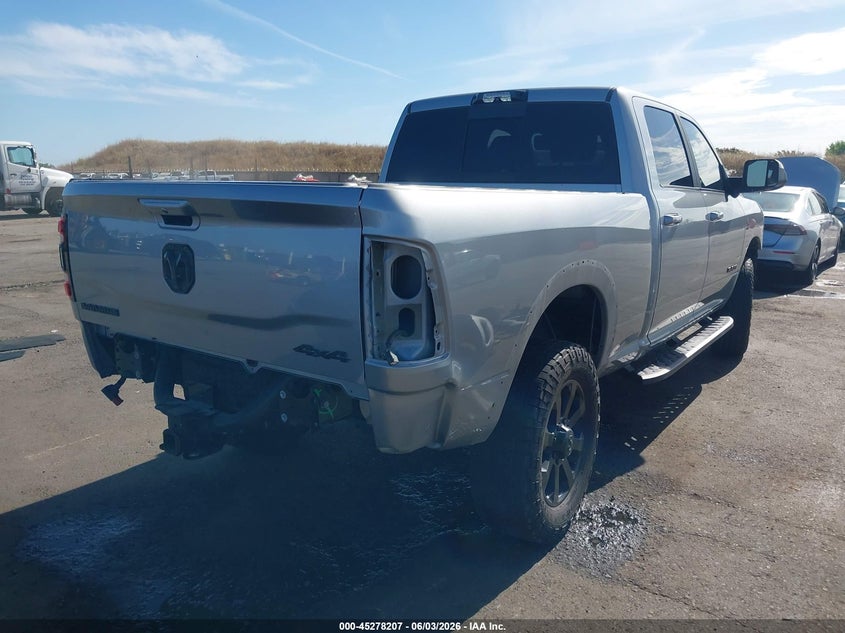 2021 Ram 2500 VIN 3C6UR5FL7MG579745 IAAI salvage auction — FRONT END, Salvage Title, sold $13,500 on 2026-07-29 (photo 4)