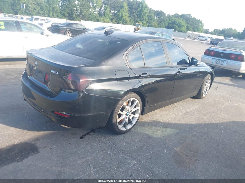 2014 BMW 3 series VIN WBA3B1C56EK134119 IAAI salvage auction — FRONT END, Repossession Paperwork (Georgia), sold $375 on 2026-07-29 (photo 4)