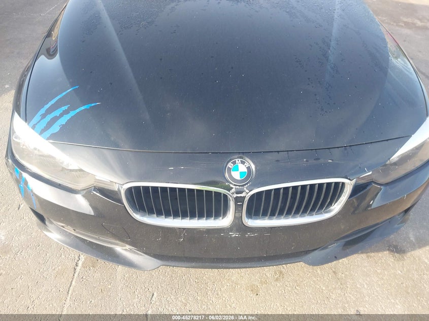 2014 BMW 3 series VIN WBA3B1C56EK134119 IAAI salvage auction — FRONT END, Repossession Paperwork (Georgia), sold $375 on 2026-07-29 (photo 6)