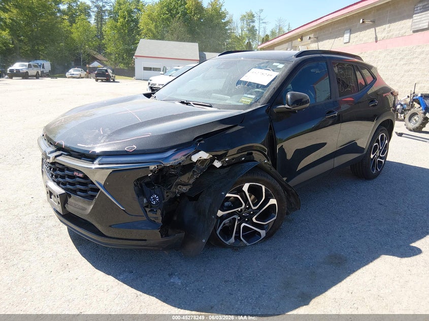 2025 Chevrolet Trax VIN KL77LJEP3SC049189 IAAI salvage auction — FRONT END, Salvage (Maine), sold $6,300 on 2026-07-31 (photo 2)