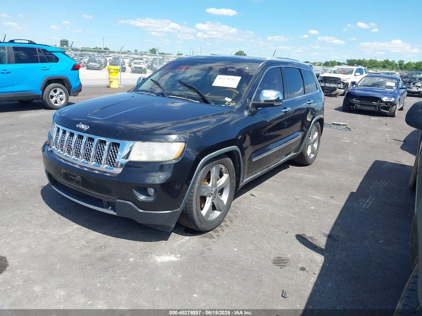 2012 Jeep Grand cherokee VIN 1C4RJFCT2CC220773 IAAI salvage auction — NORMAL WEAR, Clear (Illinois), sold $550 on 2026-07-30 (photo 2)