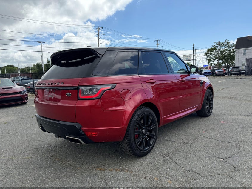 2020 Land rover Range rover sport VIN SALWR2SE5LA730398 IAAI salvage auction — NORMAL WEAR, Original (Maine), sold $15,000 on 2026-07-15 (photo 4)