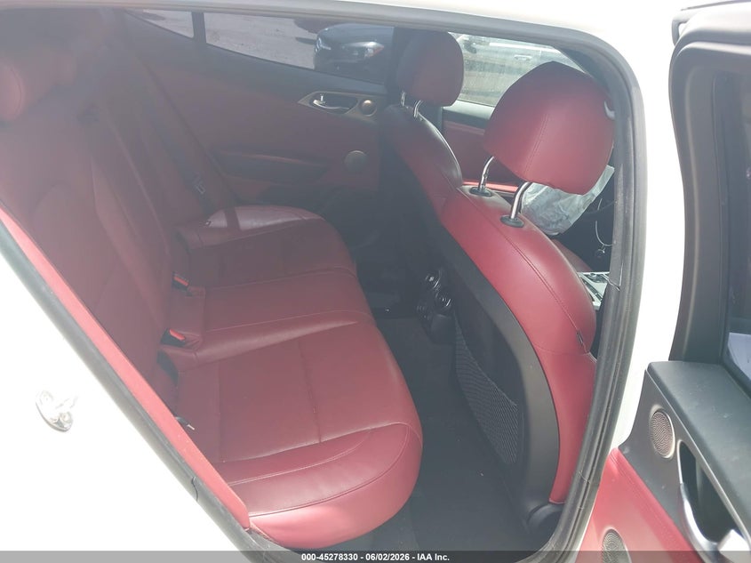 2018 Kia Stinger VIN KNAE45LC3J6036788 IAAI salvage auction — FRONT END, Salvage Title, sold $3,975 on 2026-08-01 (photo 8)