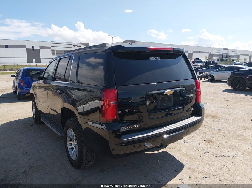 2015 Chevrolet Tahoe VIN 1GNSCBKC4FR698899 IAAI salvage auction — FRONT END, Original (Texas), sold $3,150 on 2026-07-09 (photo 3)