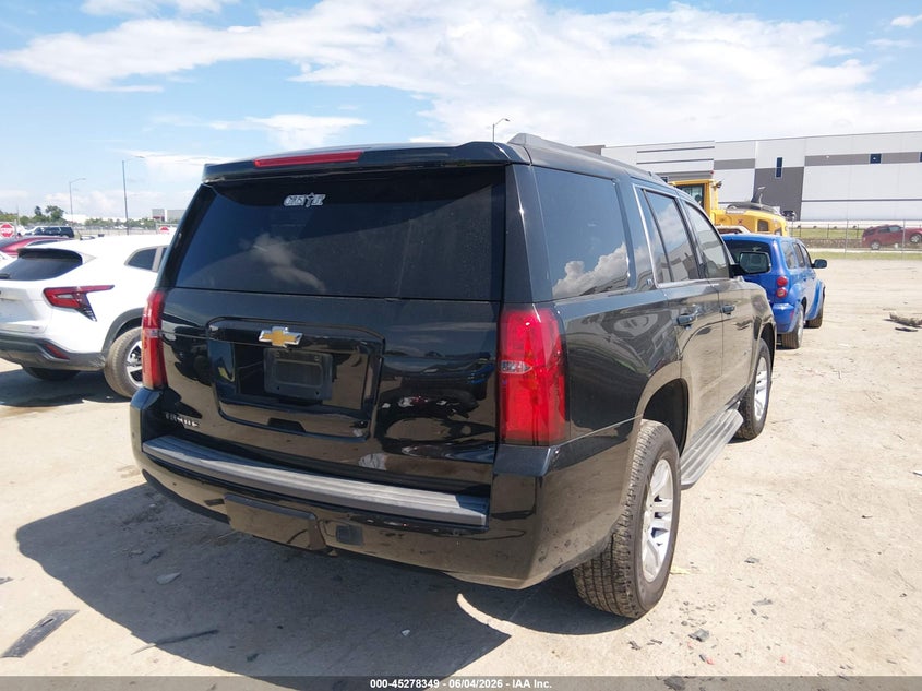 2015 Chevrolet Tahoe VIN 1GNSCBKC4FR698899 IAAI salvage auction — FRONT END, Original (Texas), sold $3,150 on 2026-07-09 (photo 4)