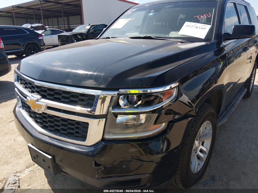2015 Chevrolet Tahoe VIN 1GNSCBKC4FR698899 IAAI salvage auction — FRONT END, Original (Texas), sold $3,150 on 2026-07-09 (photo 6)