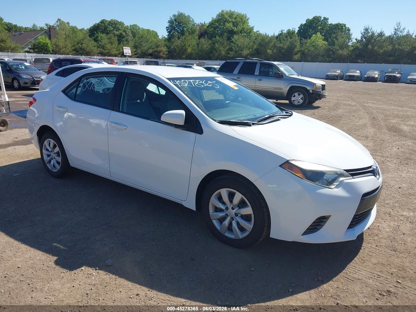 2015 Toyota Corolla VIN 5YFBURHE8FP239084 IAAI salvage auction — LEFT SIDE, Salvage Title, sold $3,050 on 2026-07-18 (photo 1)