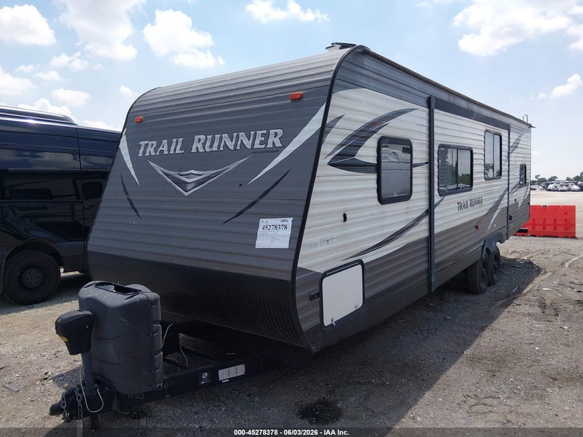 2017 Heartland 30usbh VIN 5SFEB3321HE344835 IAAI salvage auction — HAIL, Original (Texas), sold $3,250 on 2026-07-08 (photo 2)