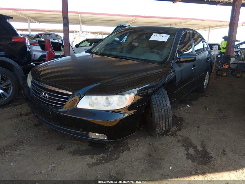 2007 Hyundai Azera VIN KMHFC46D07A188179 IAAI salvage auction — LEFT FRONT, Salvage (Arizona), sold $550 on 2026-07-28 (photo 2)