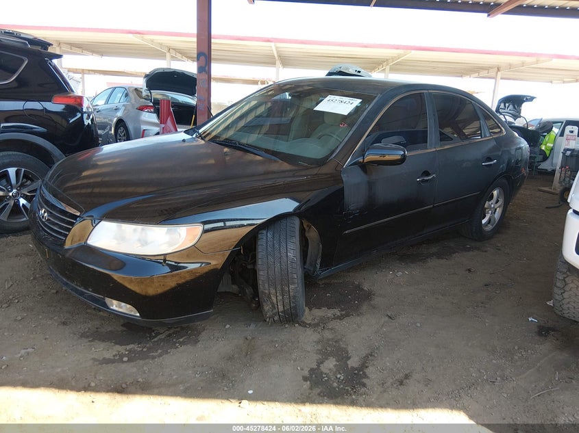 2007 Hyundai Azera VIN KMHFC46D07A188179 IAAI salvage auction — LEFT FRONT, Salvage (Arizona), sold $550 on 2026-07-28 (photo 6)
