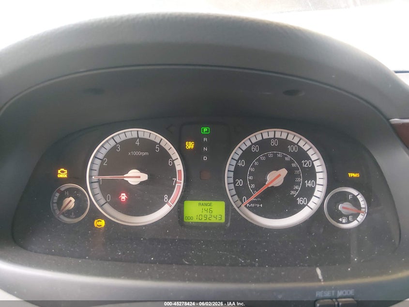 2007 Hyundai Azera VIN KMHFC46D07A188179 IAAI salvage auction — LEFT FRONT, Salvage (Arizona), sold $550 on 2026-07-28 (photo 7)