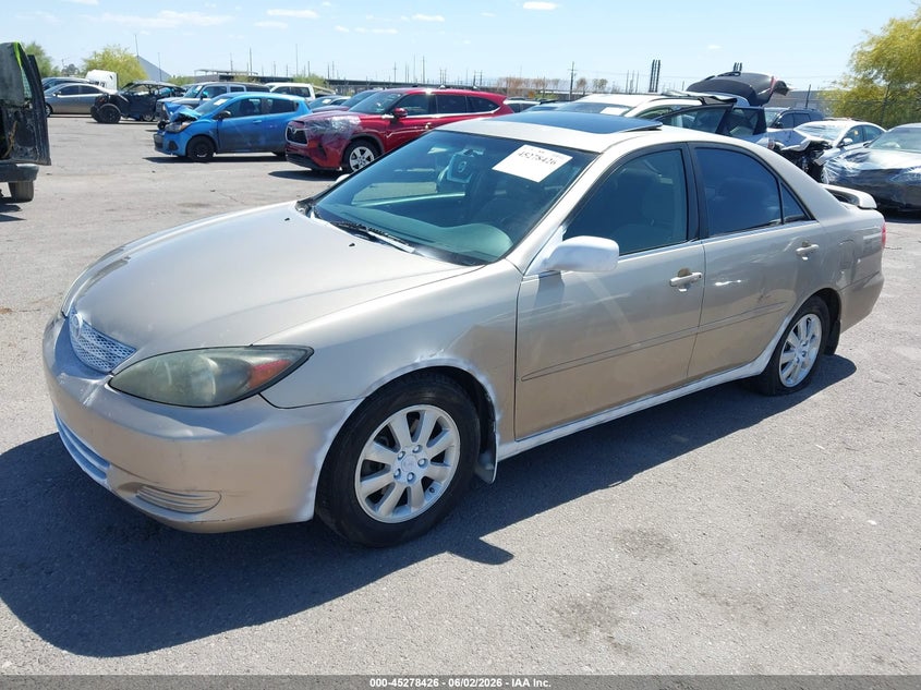 2002 Toyota Camry VIN 4T1BF30K32U504561 IAAI salvage auction — THEFT, Salvage (Arizona), sold $1,050 on 2026-07-09 (photo 2)