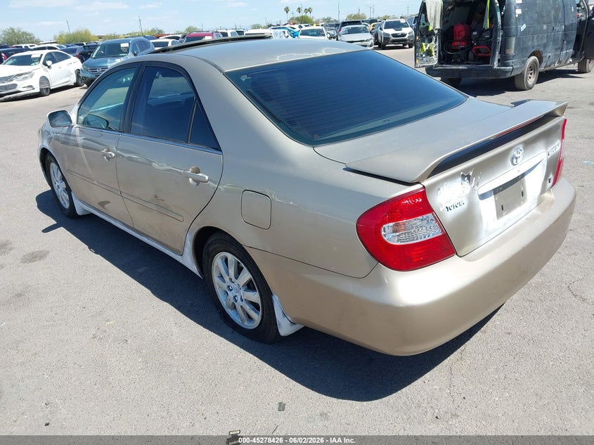 2002 Toyota Camry VIN 4T1BF30K32U504561 IAAI salvage auction — THEFT, Salvage (Arizona), sold $1,050 on 2026-07-09 (photo 3)