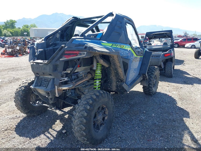 2025 Polaris Rzr VIN 3NSXPB926SG070058 IAAI salvage auction — SIDE, Salvage (Idaho), sold $10,000 on 2026-08-04 (photo 4)