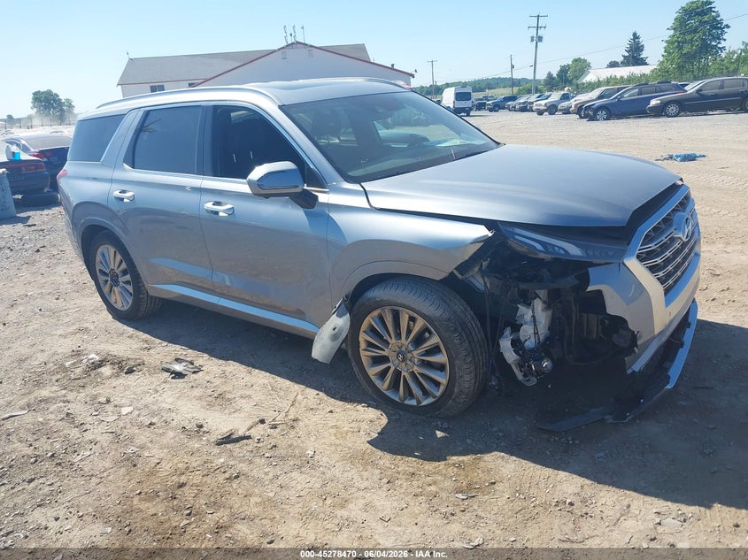 2020 Hyundai Palisade VIN KM8R5DHE3LU084064 IAAI salvage auction — RIGHT FRONT, Salvage Title, sold $7,300 on 2026-07-15 (photo 1)