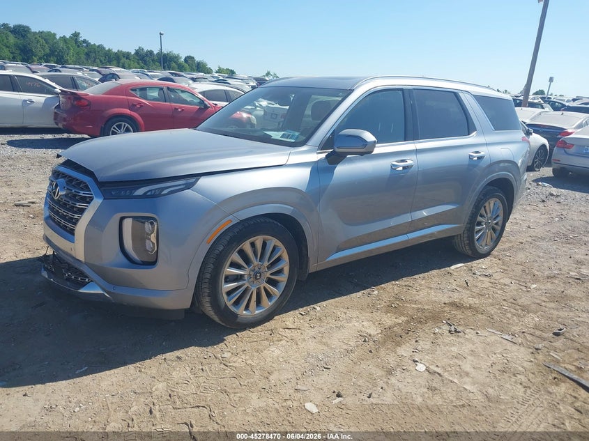 2020 Hyundai Palisade VIN KM8R5DHE3LU084064 IAAI salvage auction — RIGHT FRONT, Salvage Title, sold $7,300 on 2026-07-15 (photo 2)