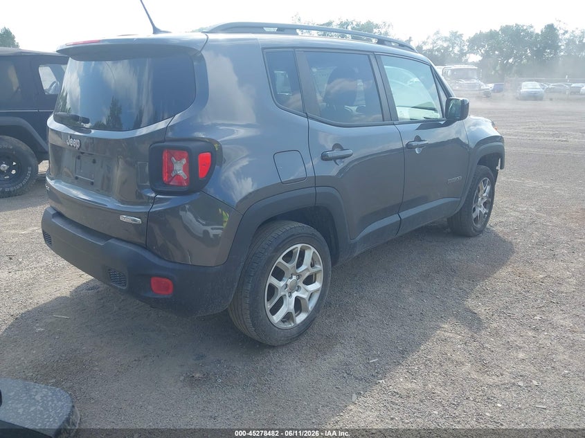 2017 Jeep Renegade VIN ZACCJBBB1HPF46252 IAAI salvage auction — FRONT END, Mv-907A (New York), sold $725 on 2026-07-06 (photo 4)