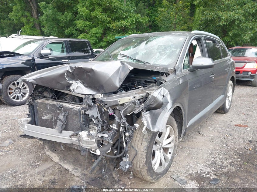 2018 Audi Q7 VIN WA1AHAF72JD041502 IAAI salvage auction — FRONT END, Salvage Title, sold $1,200 on 2026-07-11 (photo 6)