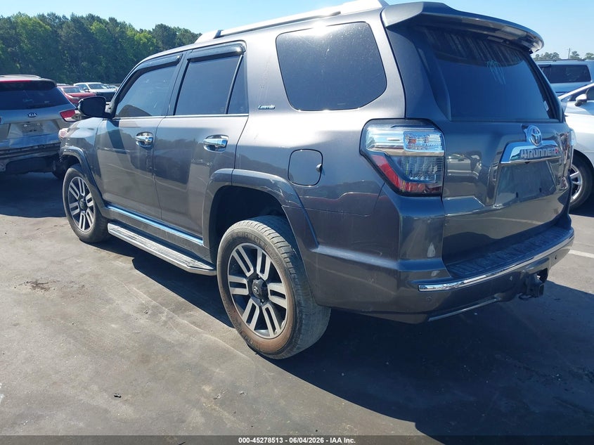 2016 Toyota 4runner VIN JTEZU5JR1G5124941 IAAI salvage auction — RIGHT FRONT, Salvage Title, sold $6,700 on 2026-07-08 (photo 3)