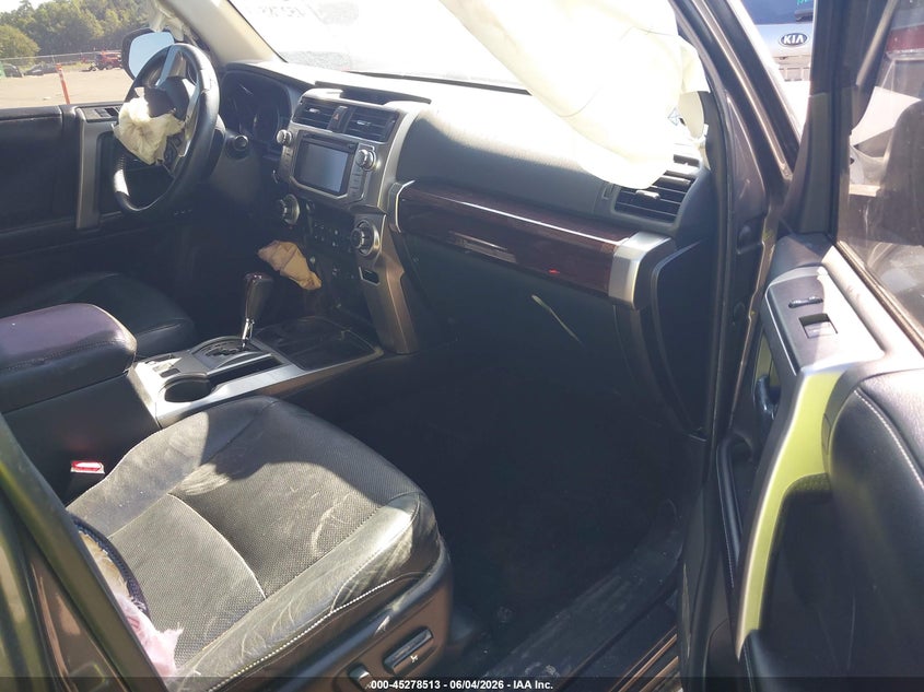 2016 Toyota 4runner VIN JTEZU5JR1G5124941 IAAI salvage auction — RIGHT FRONT, Salvage Title, sold $6,700 on 2026-07-08 (photo 5)