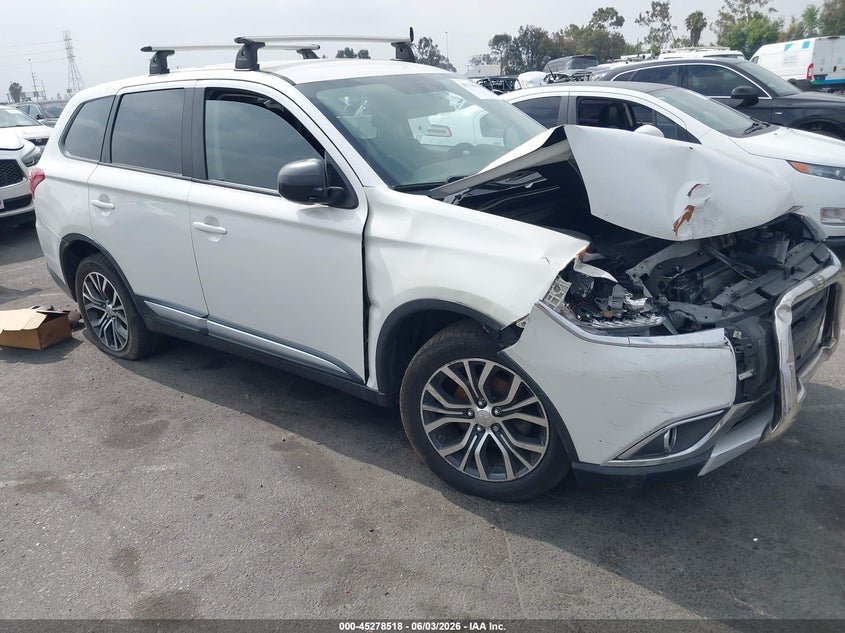 2016 Mitsubishi Outlander VIN JA4AD2A37GZ000347 IAAI salvage auction — FRONT END, Salvage Title, sold $750 on 2026-07-09 (photo 1)