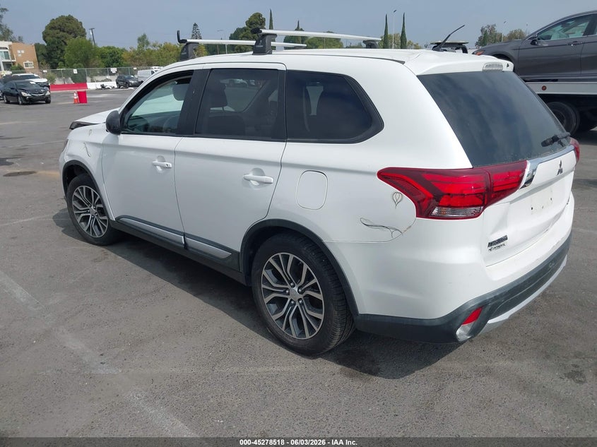 2016 Mitsubishi Outlander VIN JA4AD2A37GZ000347 IAAI salvage auction — FRONT END, Salvage Title, sold $750 on 2026-07-09 (photo 3)